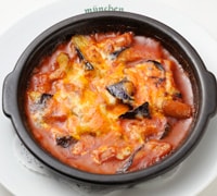 茄子とエリンギのトマトチーズオーブン焼