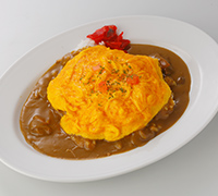 オムレツカレー