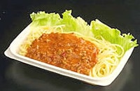 辛口ミートソーススパゲティー